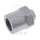 Connection piece with female thread fixed Vario type 720 M10 x 1.25 silver