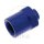 Connecting piece with internal thread fixed Vario type 720 M10 x 1.25 blue
