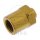 Connection piece with internal thread fixed Vario type 720 M10 x 1.25 gold