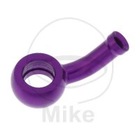 Montaggio ad anello Vario tipo 004 10 mm 45° violetto