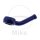 Ring fitting Vario type 014 10 mm 45° blue