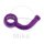 Ring fitting Vario type 090 10 mm 90° violet
