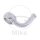 Bague de fixation Vario type 219 12 mm 90° argent