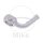 Ferrure Vario HD Type 117 11,2 mm 70° argent