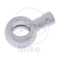 Raccordo ad anello Vario corto tipo 001 10 mm argento