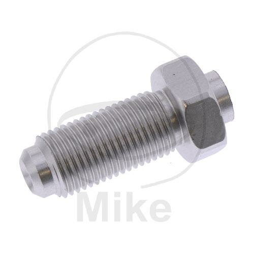 Connecting piece with external thread fixed 22.5 mm Type 513 AGF M10 x 1.00 silver