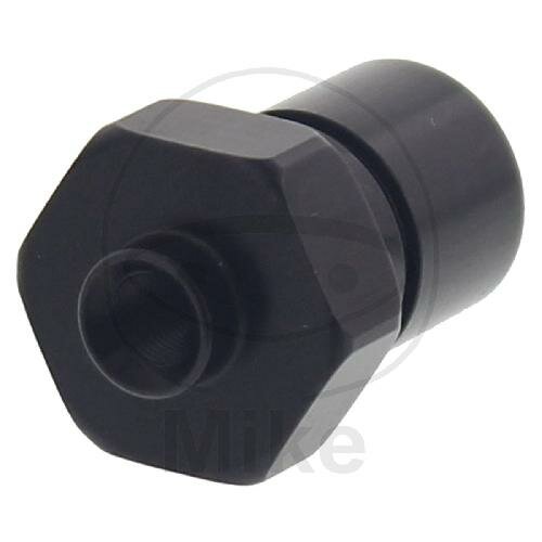 Connection piece with female thread fixed Vario type 714 IGF M10 x 1.00 black