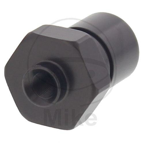 Connection piece with female thread fixed Vario type 714 IGF M10 x 1.00 anthracite