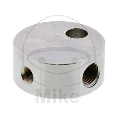 Distributeur 3 voies vissé TYPE 834 3/8 UNF chrome