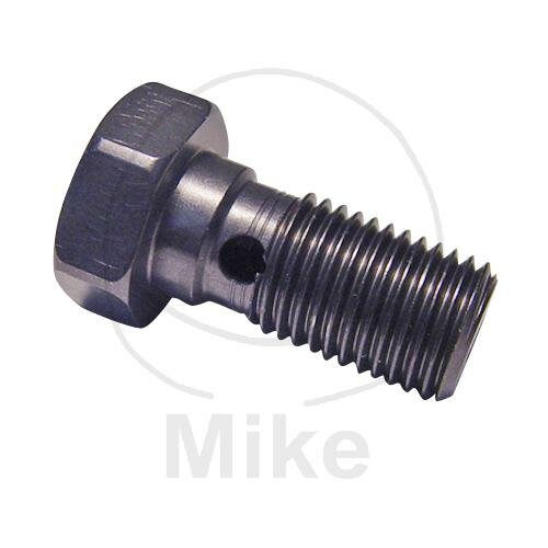 Hohlschraube einfach 3/8-24 Aluminium anthrazit
