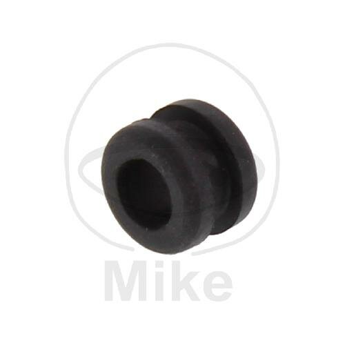 Grommet 8 x 11 x 4 nero per linea intrecciata in acciaio