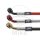 Linea a treccia dacciaio a 4 pezzi per Benelli BMW Honda Kawasaki Moto Guzzi Triumph Yamaha