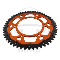 Sprocket  DUA 52 teeth pitch 520 OR ZF 125 / 150