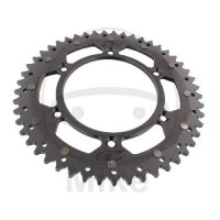 Pignone  DUA 49 denti passo 520 nero ZF 125 / 153