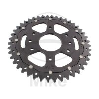 Sprocket  DUA 44 teeth pitch 520 black ZF 063 / 110