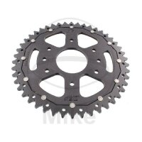 Sprocket  DUA 46 teeth pitch 520 black ZF 063 / 110