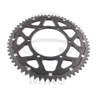 Sprocket  DUA 60 teeth pitch 428 black ZF 108 / 123