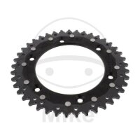 Sprocket  DUA 41 teeth pitch 520 black ZF 125 / 150