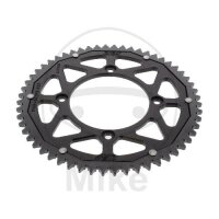 Sprocket  DUA 56 teeth pitch 428 black ZF 100 / 120