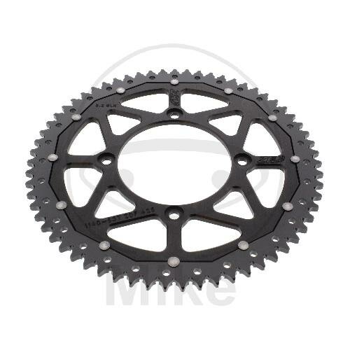 Piñón  DUA 63 dientes paso 428 negro ZF 100 / 120