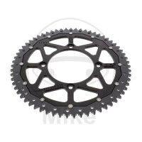 Sprocket  DUA 63 teeth pitch 428 black ZF 100 / 120
