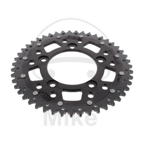 Piñón  DUA 47 dientes paso 520 negro ZF 100 / 124