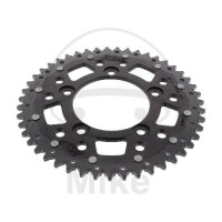 Pignone  DUA 47 denti passo 520 nero ZF 100 / 124