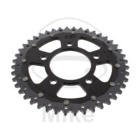 Pignone  DUA 44 denti passo 525 nero ZF 080 / 110