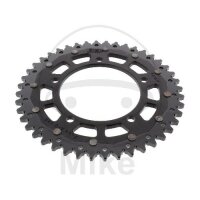 Pignone  DUA 44 denti passo 525 nero ZF 110 / 130.8