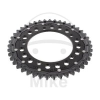 Sprocket  DUA 43 teeth pitch 530 black ZF 120 / 140