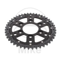 Sprocket  DUA 45 teeth pitch 530 black ZF 073 / 103