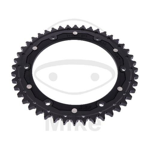 Piñón  DUA 44 dientes paso 530 negro ZF 155 / 176