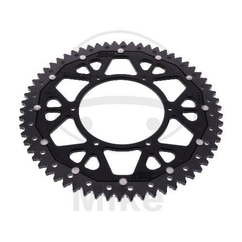 Piñón  DUA 62 dientes paso 420 negro ZF 108 / 123