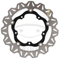 Bremsscheibe VEE EBC schwarz für Yamaha MT-03 YZF-R3...