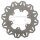 Brake disc VEE EBC for Benelli Velvet 125 150 250 Malaguti Madison Phantom 125 250