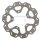 Brake disc VEE Scooter EBC for Peugeot Geopolis 125 250 300 400 500 New Geopolis 300 Satelis 125