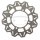 Brake disc VEE EBC for Kawasaki Z 750 07-11