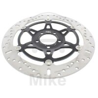 Brake disc X EBC black for Kawasaki 750 900 1100 1200...
