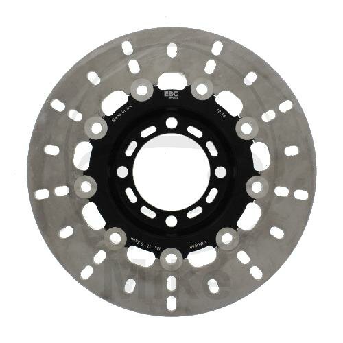 Disque de frein Vintage EBC pour Triumph T140 750 Bonneville 73-83