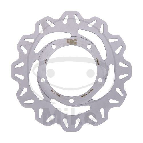 Brake disc VEE Scooter EBC for Piaggio Beverly 350 Medley 125 150