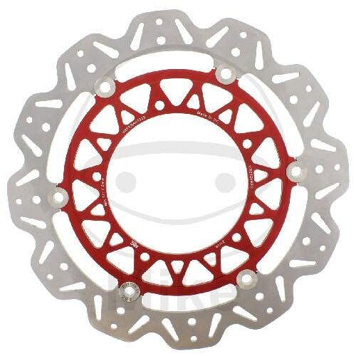 Brake disc VEE EBC red for Yamaha MT-10 YZF-R1 1000 YZF-R6 600