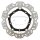 Disco de freno VEE EBC negro para Yamaha MT-07 Tracer XSR 700