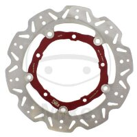 Brake disc VEE EBC red for Yamaha MT-07 Tracer XSR 700