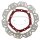 Brake disc VEE EBC red for Yamaha MT-07 Tracer XSR 700