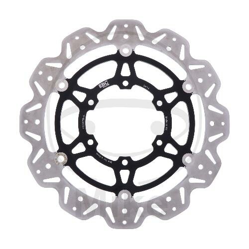 Brake disc VEE EBC black for Suzuki GSX-R 1000 17-20
