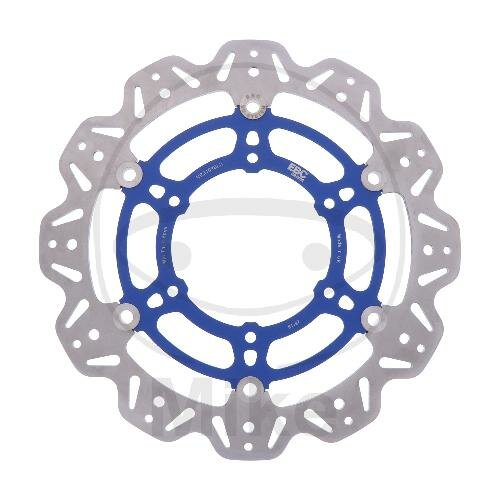 Brake disc VEE EBC blue for Suzuki GSX-S 1000 15-21
