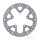 Rear brake disc EBC for Triumph Tiger 1200  2012-2020 # Trophy 1215 2013-2017