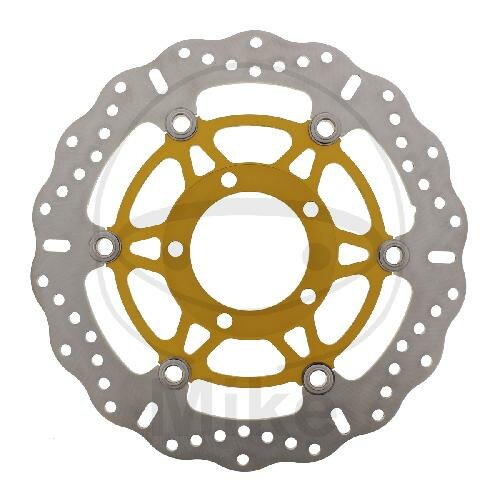 Disco de freno Contour X de acero inoxidable para Kawasaki ER-6F