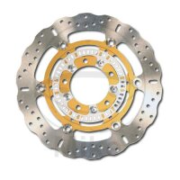 Brake disc Contour X stainless with ABS ring for Kawasaki...