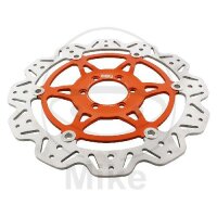 Brake disc VEE EBC orange for Ducati KTM Moto Morini